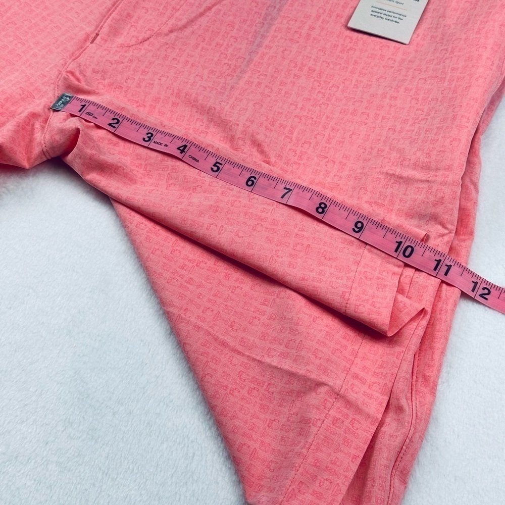 Peter Millar Golf Shorts Men’s 40 Pink Cocktail Shackleford Crown Sports Active - Picture 11 of 13